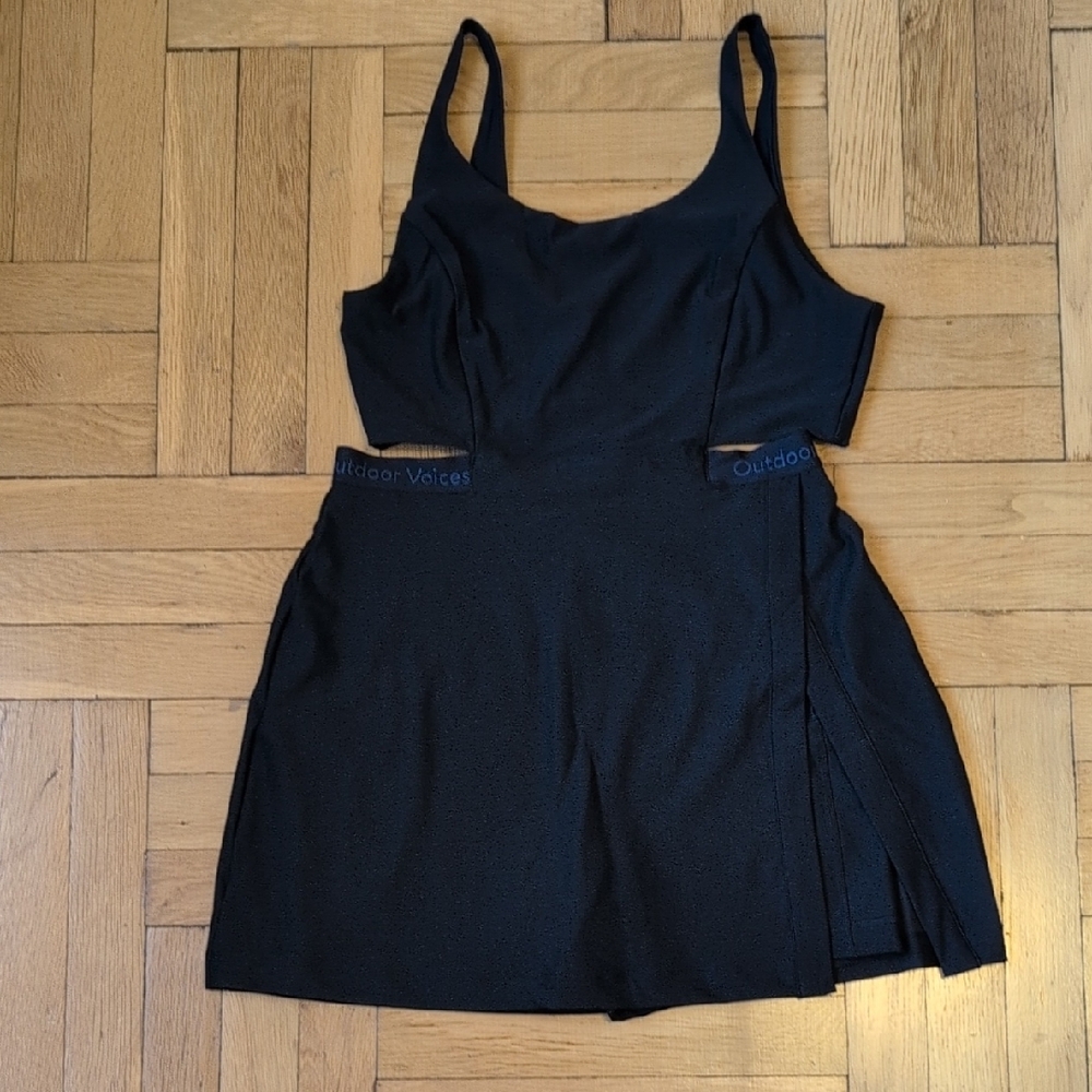 Outdoor Voices Black Dress